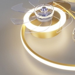 Kattotuuletin Lights Decor Tuuletuslamppu Akryyli