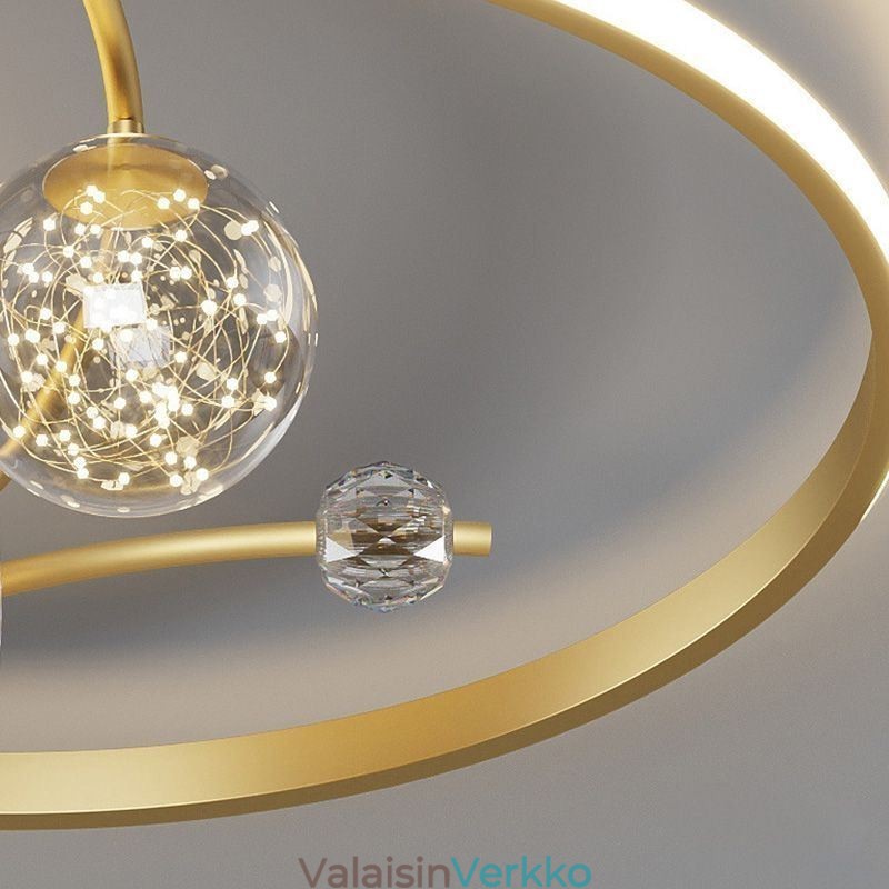 Kattotuuletin Lights Decor Tuuletuslamppu Akryyli