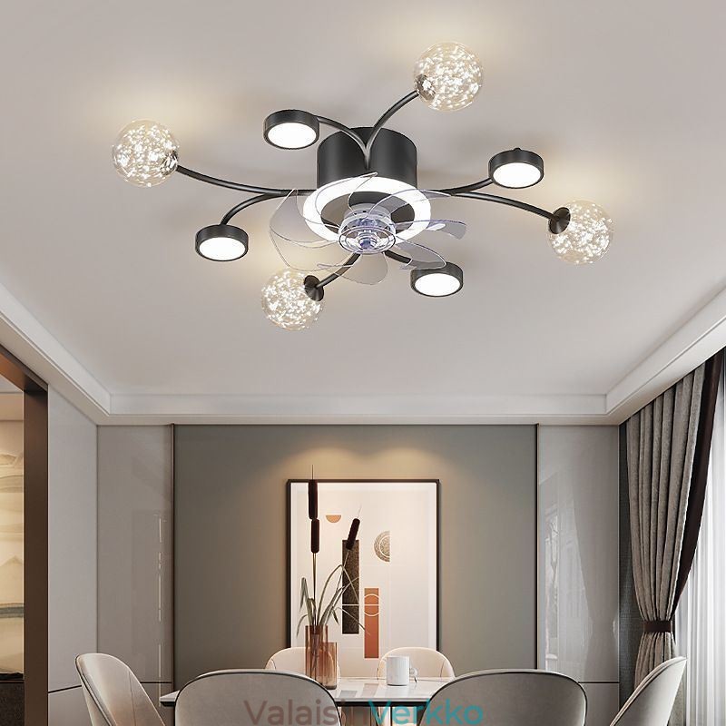 Creative Fan Ceiling Light kattokruunu