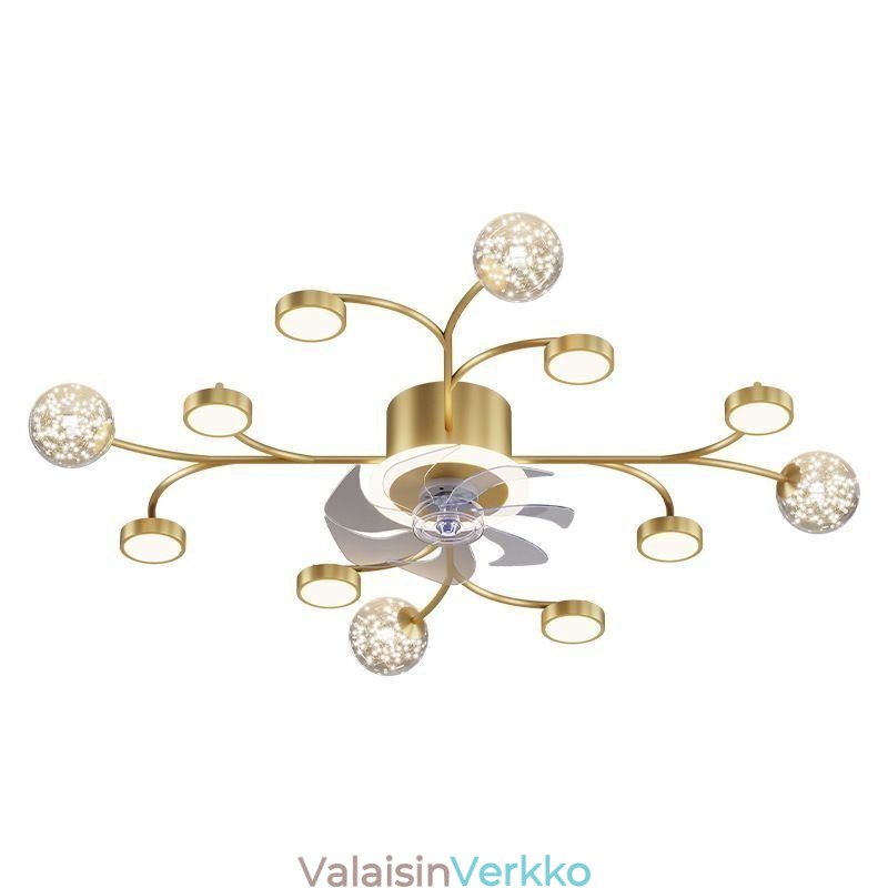 Creative Fan Ceiling Light kattokruunu