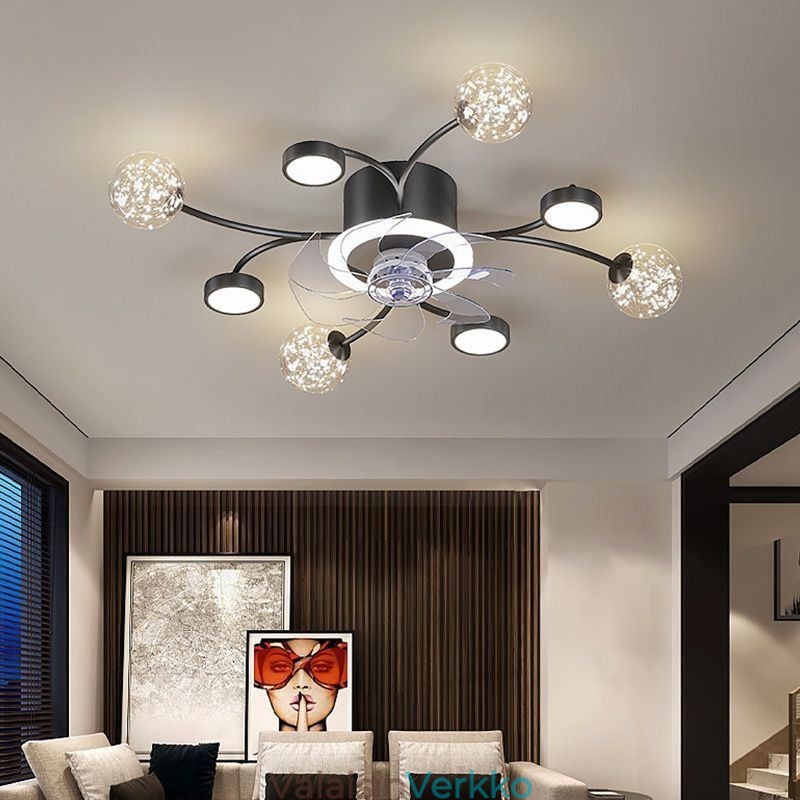Creative Fan Ceiling Light kattokruunu