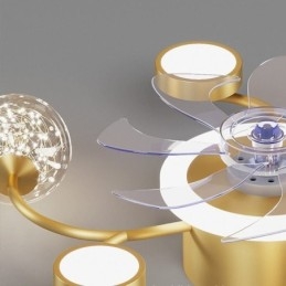 Creative Fan Ceiling Light kattokruunu