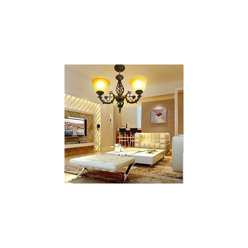 Vintage takorautainen kattokruunu