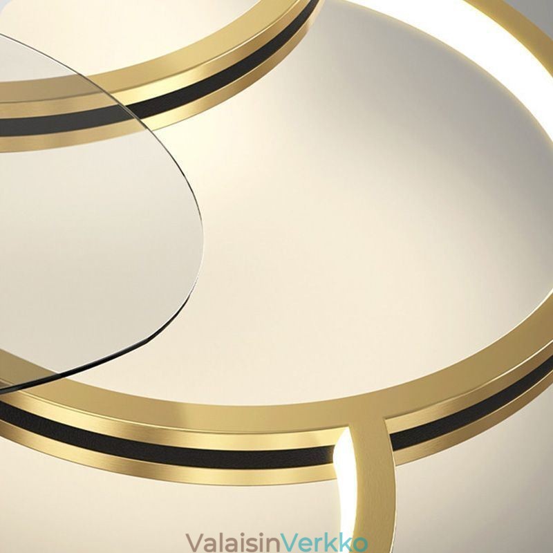 Kattotuulettimet valoilla kattokruunu tuuletin