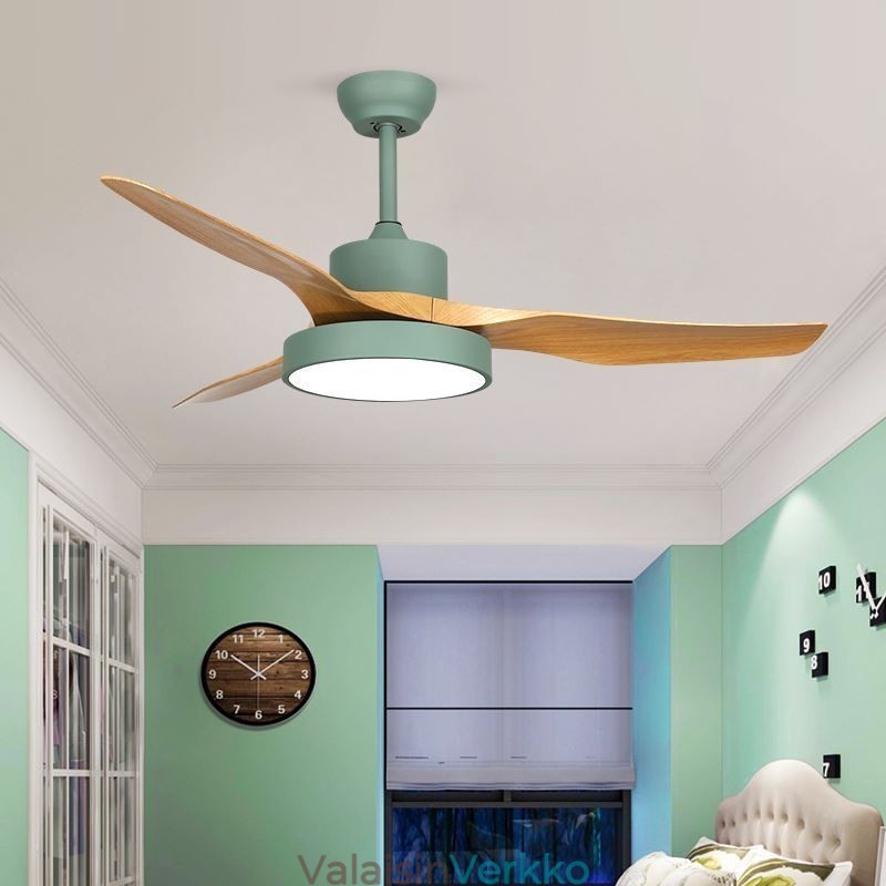 Kattotuuletin kaukosäätimellä 3 terää