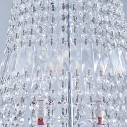 Retro kristallikruunu American Luxury Crystal kattovalaisin 18 valolla