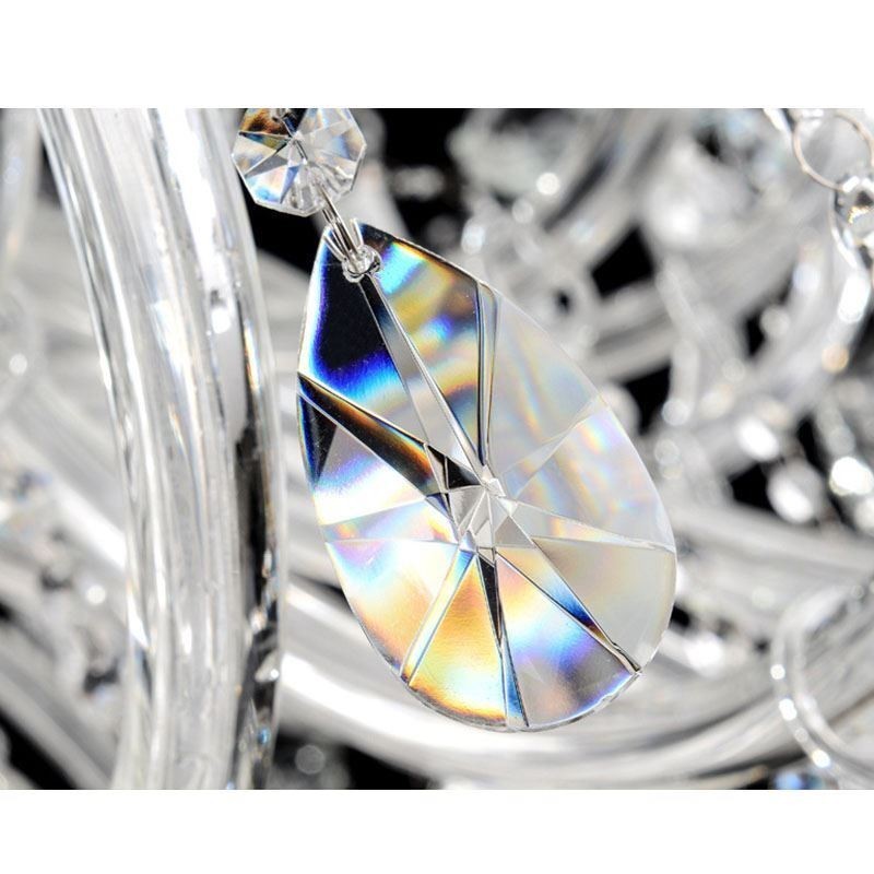 European Crystal Kattokruunu Crystal Decoration Kattovalaisin 65 valolla