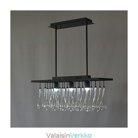 Moderni nykyaikainen kristallimaalaus metallikattokruunu Moderni nykyaikainen kristallimaalaus metallikattokruunu