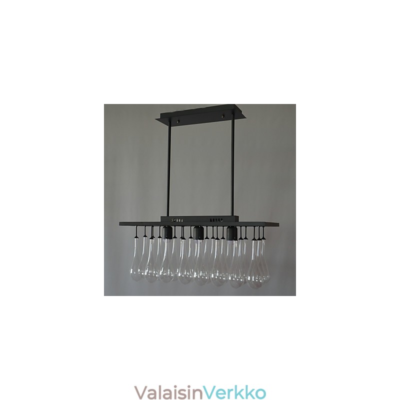 Moderni nykyaikainen kristallimaalaus metallikattokruunu