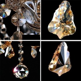 Konjakkikristallikruunu kattovalaisin 35 valolla