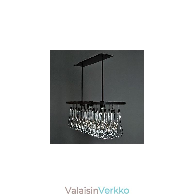 Moderni nykyaikainen kristallimaalaus metallikattokruunu