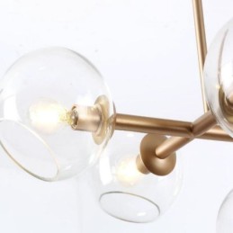 Nykyaikainen Magic Bean -riippuvalaisin Simple 8 valoa