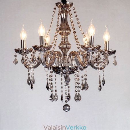 Elegantti kristallikruunu eurooppalaistyylinen lasiriippuvalaisin Elegantti kristallikruunu eurooppalaistyylinen lasiriippuvalaisin