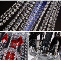 European Crystal Kattokruunu Elegantti riippuvalaisin