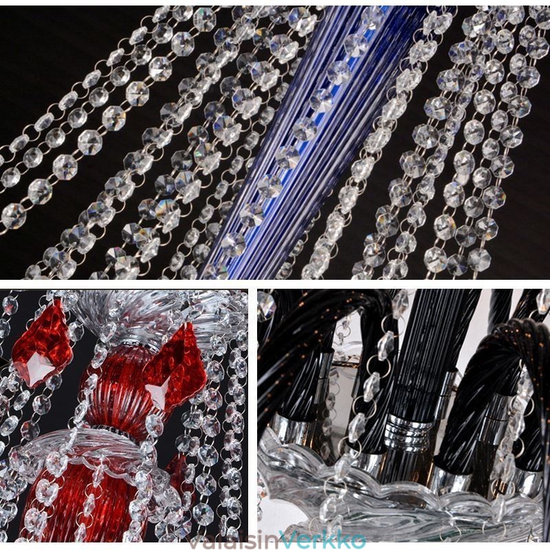 European Crystal Kattokruunu Elegantti riippuvalaisin