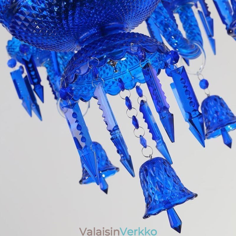 Crystal Ceiling Light Eurooppalainen kattokruunu Ring Bells riippuvalaisin