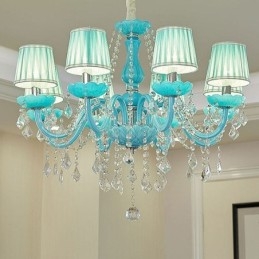 Creative Crystal Chandelier eurooppalainen tyylikäs riippuvalaisin