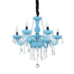 Creative Crystal Chandelier eurooppalainen tyylikäs riippuvalaisin