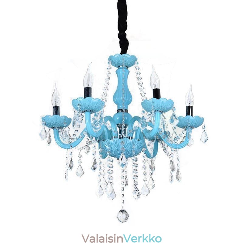 Creative Crystal Chandelier eurooppalainen tyylikäs riippuvalaisin