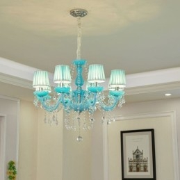 Creative Crystal Chandelier eurooppalainen tyylikäs riippuvalaisin