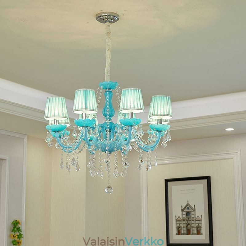 Creative Crystal Chandelier eurooppalainen tyylikäs riippuvalaisin