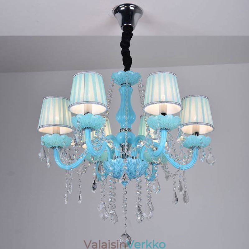 Creative Crystal Chandelier eurooppalainen tyylikäs riippuvalaisin