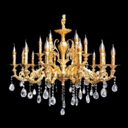 Crystal Chandelier Modern Luxury Kattovalaisimet Kodin valaistus Sisustusvalo