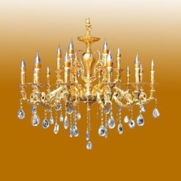 Crystal Chandelier Modern Luxury Kattovalaisimet Kodin valaistus Sisustusvalo