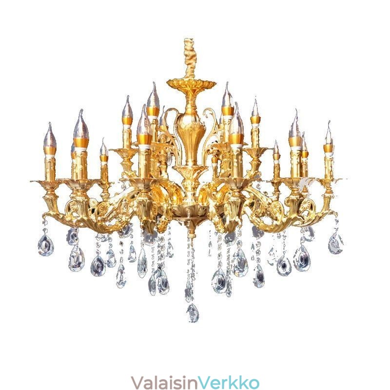 Crystal Chandelier Modern Luxury Kattovalaisimet Kodin valaistus Sisustusvalo