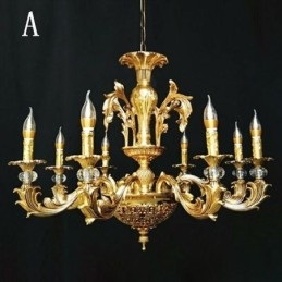 Crystal Chandelier Modern Luxury Kattovalaisimet Kodin valaistus Luova Lampun valaistus