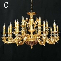 Crystal Chandelier Modern Luxury Kattovalaisimet Kodin valaistus Luova Lampun valaistus