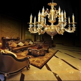 Crystal Chandelier Modern Luxury Kattovalaisimet Kodin valaistus Luova Lampun valaistus