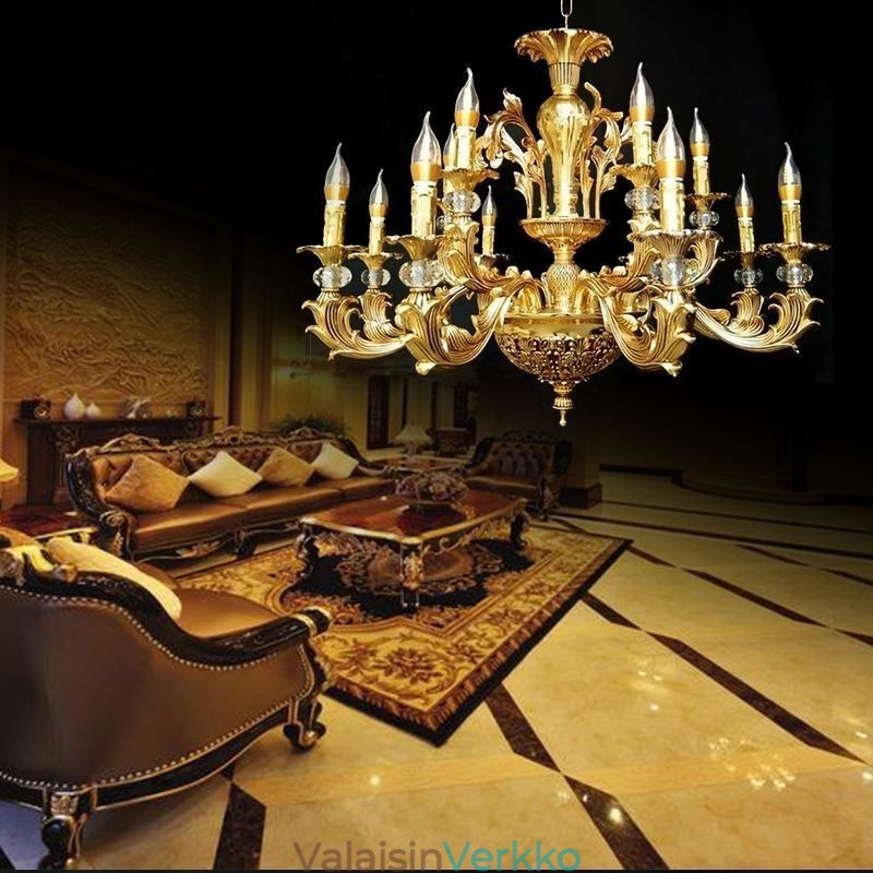Crystal Chandelier Modern Luxury Kattovalaisimet Kodin valaistus Luova Lampun valaistus