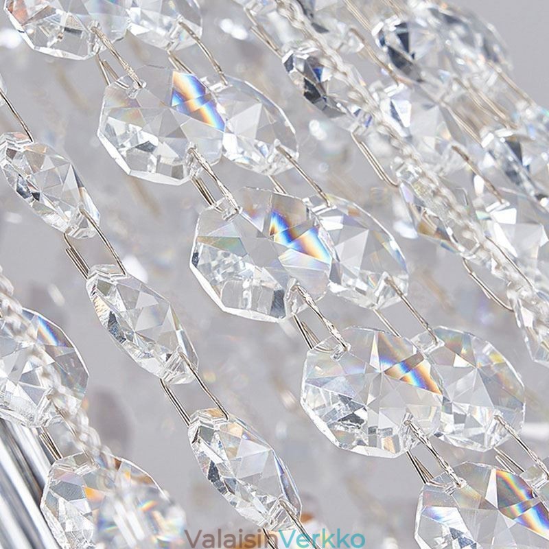 Moderni Crystal Kattokruunu Ylellinen portaikko Crystal kattovalaisin 19 valolla