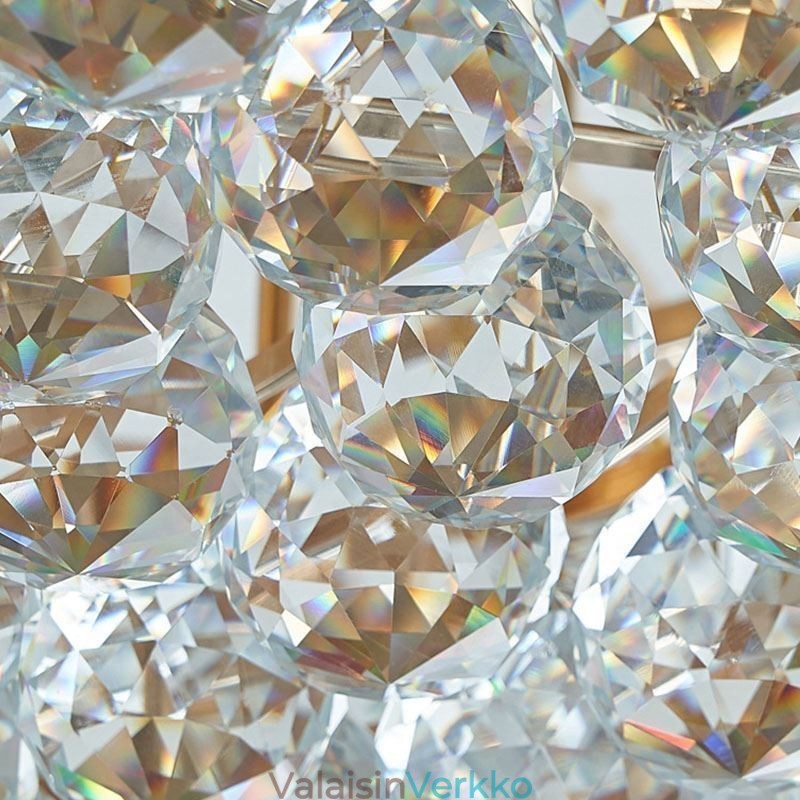 Moderni Crystal Kattokruunu Ylellinen portaikko Crystal kattovalaisin 19 valolla