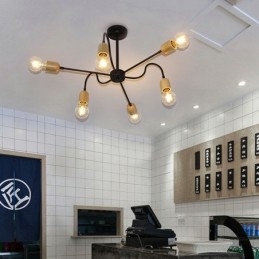Nykyaikainen Creative Iron Pendant Light Spider kattokruunu