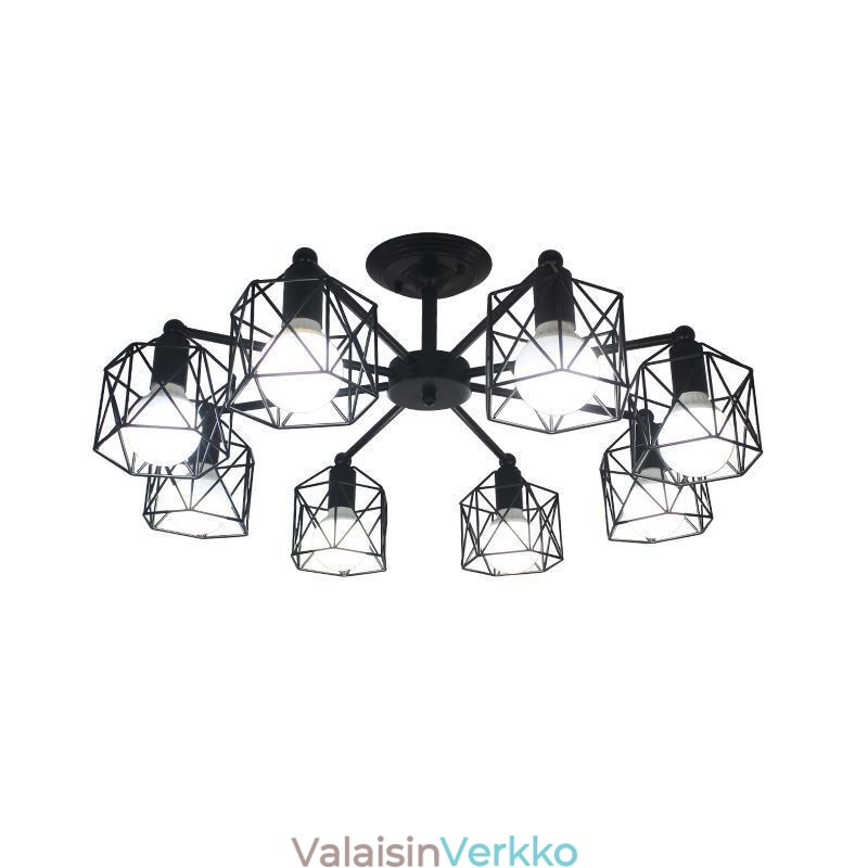 Moderni Bird Cage -riippuvalaisin rautakoristevalaistus
