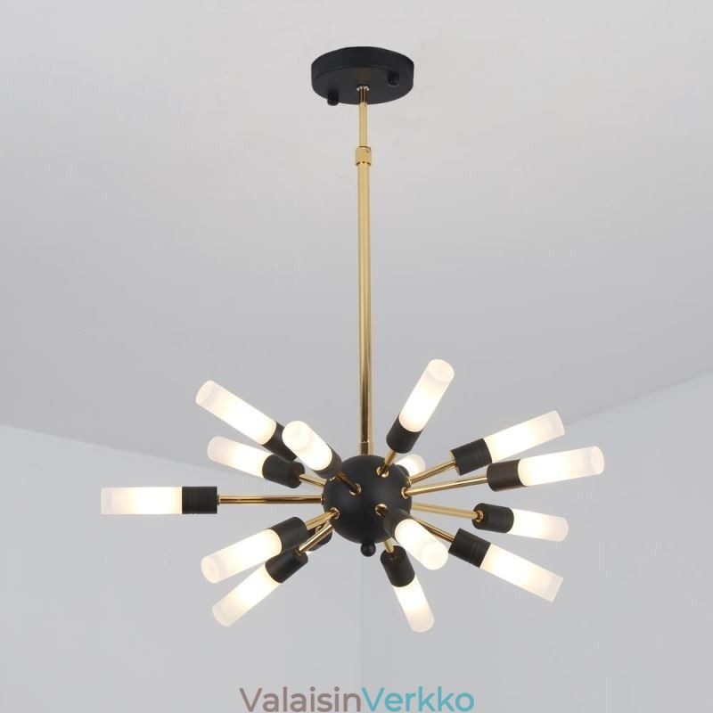 Pohjoismainen riippuvalaisin luova pyöreä kattokruunulamppu