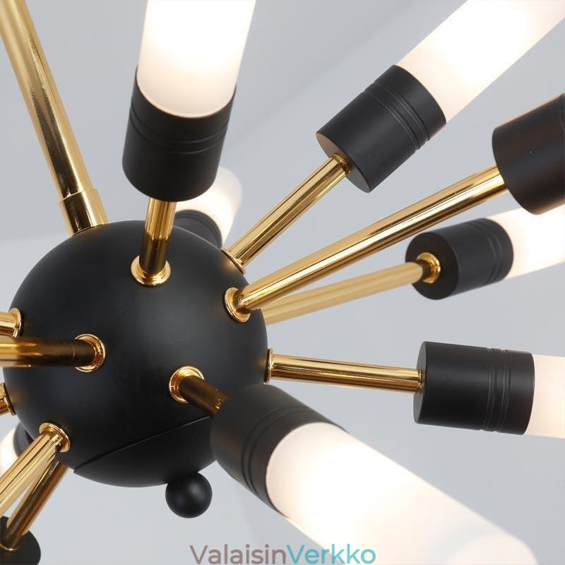 Pohjoismainen riippuvalaisin luova pyöreä kattokruunulamppu