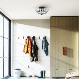 Moderni yksinkertainen uppoasennettava Lotus-pohjakattolamppu