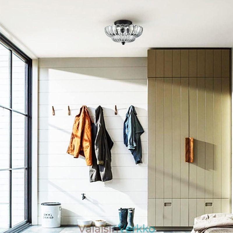 Moderni yksinkertainen uppoasennettava Lotus-pohjakattolamppu