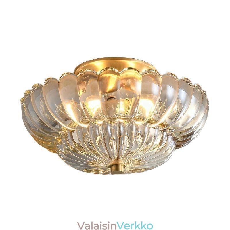 Moderni uppoasennettava Lotus-pohjakattovalo