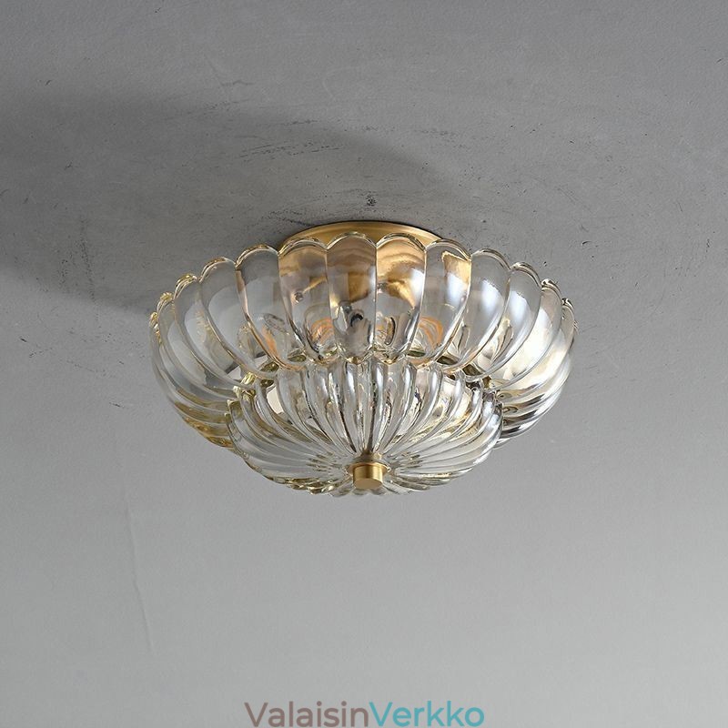 Moderni uppoasennettava Lotus-pohjakattovalo