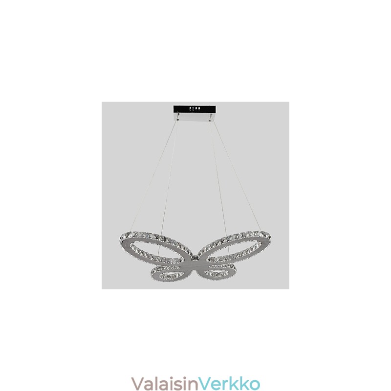 Moderni nykyaikainen kromimetallikattokruunu