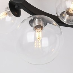 Uppoasennettu moderni minimalistinen koristeellinen lasikattovalaisin