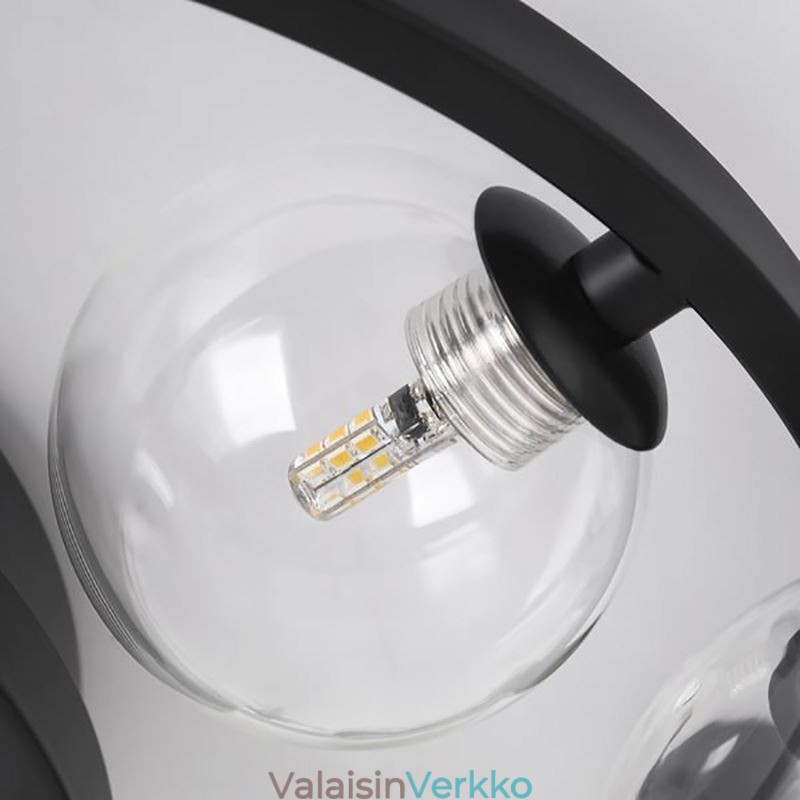 Uppoasennettu moderni minimalistinen koristeellinen lasikattovalaisin