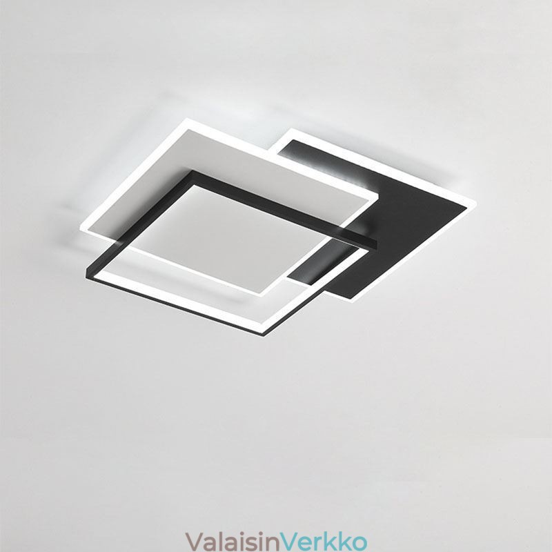 Uppoasennus Minimalistinen akryyli nelikulmainen kattovalaisin 40 50cm
