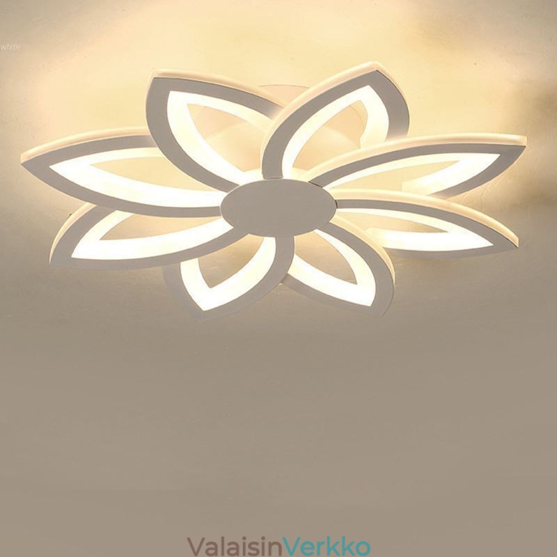 Uppoasennus katseenvangitsija akryylikukkakattovalaisin 55cm