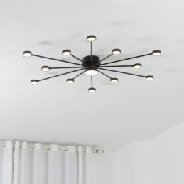 Uppoasennettu moderni minimalistinen kattovalo akryylivarjostin