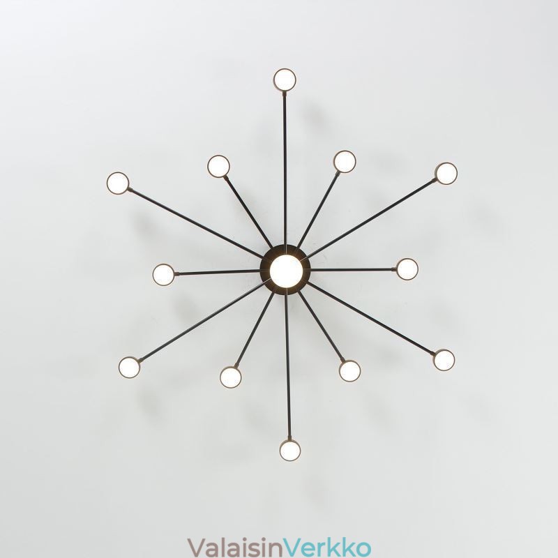 Uppoasennettu moderni minimalistinen kattovalo akryylivarjostin